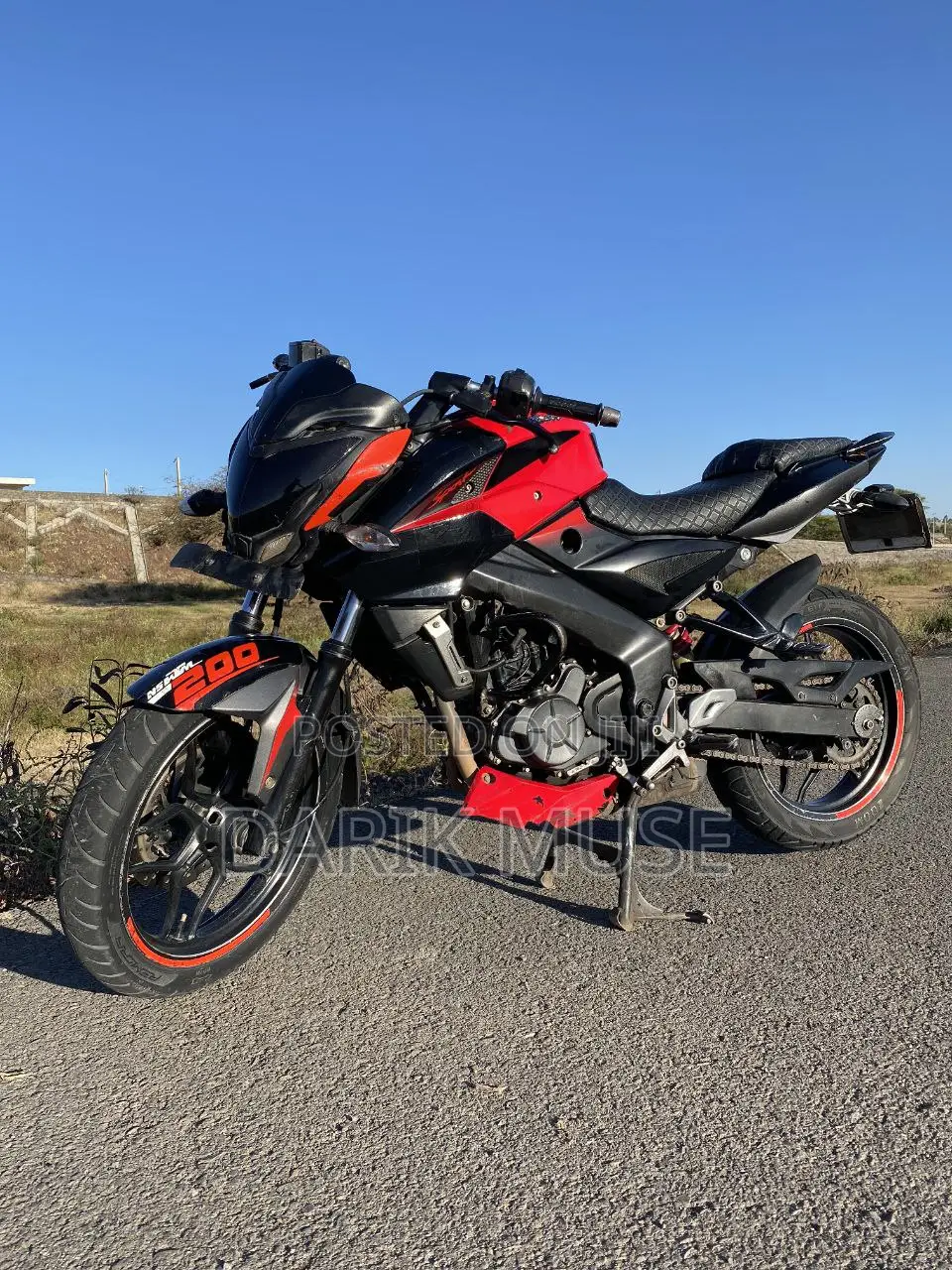 Bajaj Pulsar NS 200 2018 Red