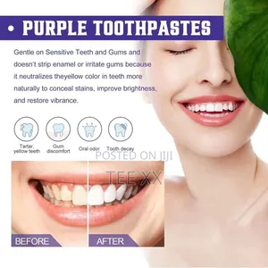 Photo - Hismile Tooth Cleansing Purple Corrector Teeth Toothpaste