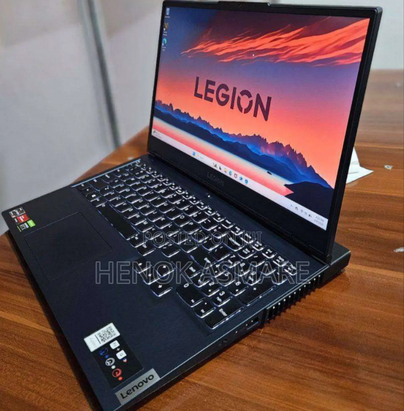 New Laptop Lenovo Legion 5 16GB AMD Ryzen 5 SSD 512GB