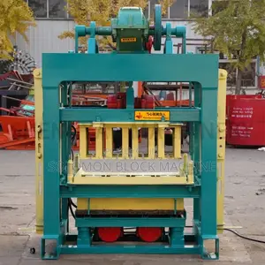 አዲስ ምንም ያልሰራ Qj4-40 ሞደል የብሎኬት ማምረቻ Block Making Machine.በቀን5000 Bloket