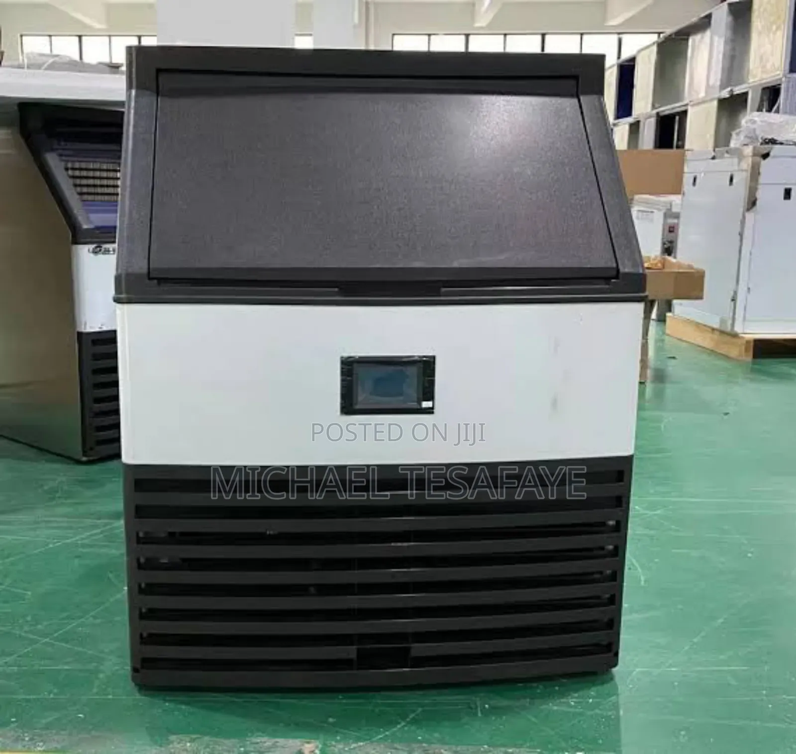 Ice Machine, High-Power Commercial Ice Maker 150kg የበረዶ ማምረቻ ማሽን