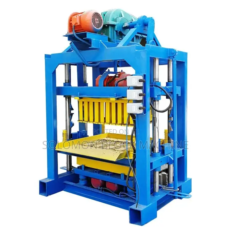 Concrete Block /Brick Machine በቀን 5000 ብሎኬት የማምረት አቅም ያለው አዲስ ማሽን