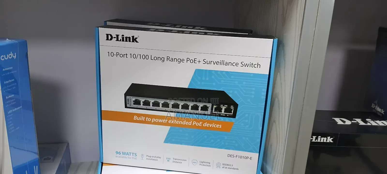 Dlink 8 Port Poe Switch