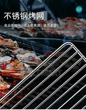 Portable Mini Charcoal BBQ Grill Charcoal BBQ Grill *Size 38.5*26*33