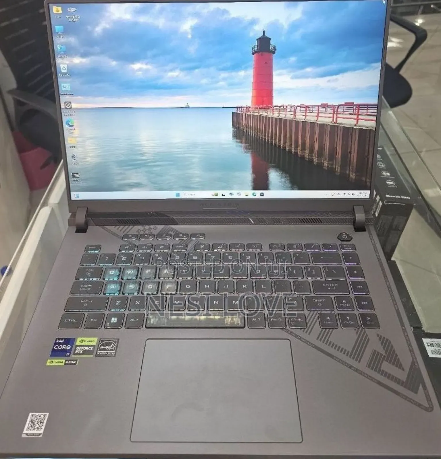 New Laptop Asus ROG Strix G16 G614 16GB Intel Core I9 SSD 1T