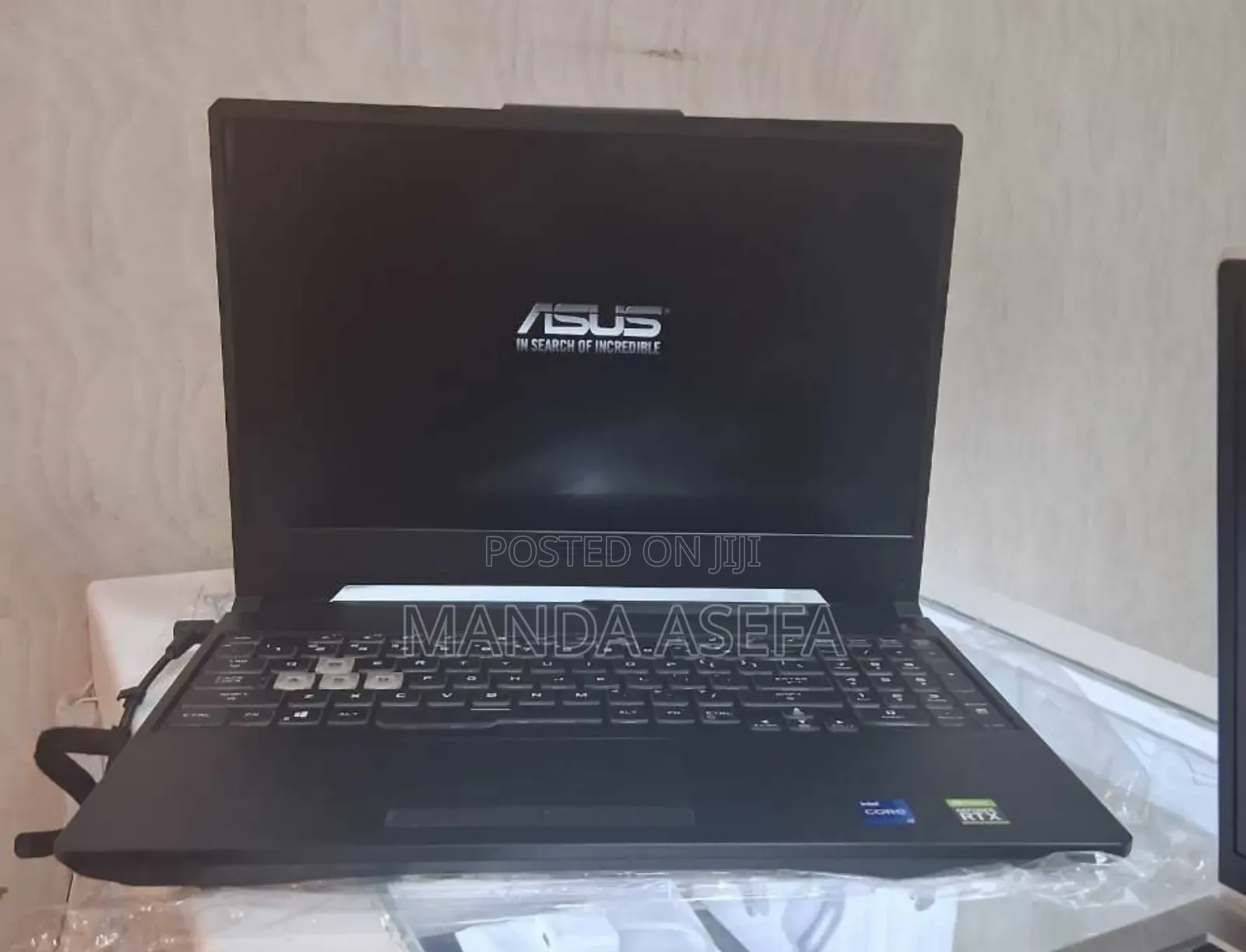 New Laptop Asus TUF Gaming A15 16GB Intel Core I7 SSD 512GB
