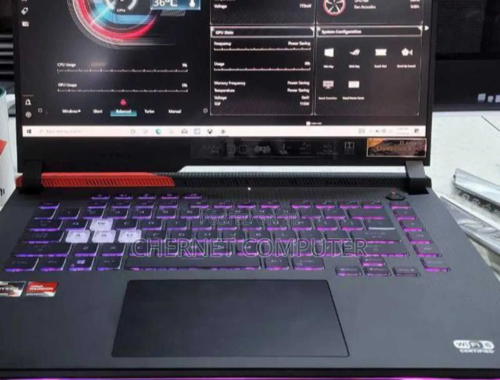 New Laptop Asus 16GB AMD Ryzen 9 SSD 512GB