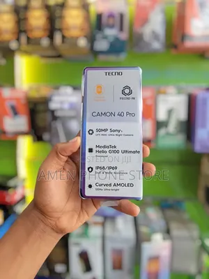 New Tecno Camon 40 Pro 256 GB Gray