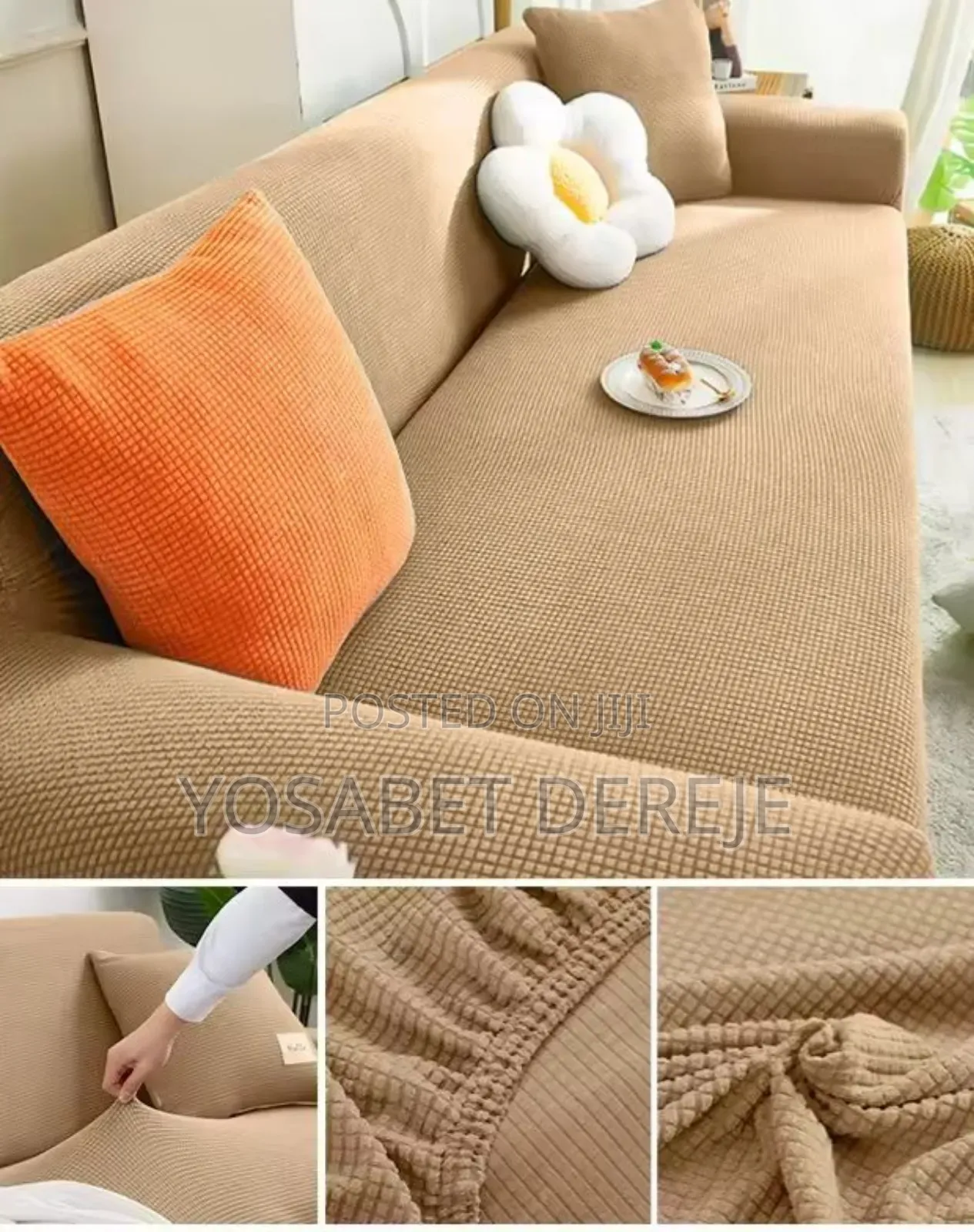 Sofa Cover ውብ እና ማራኪ እይታ የሚፈጥሩ የሶፋ ጨርቆች