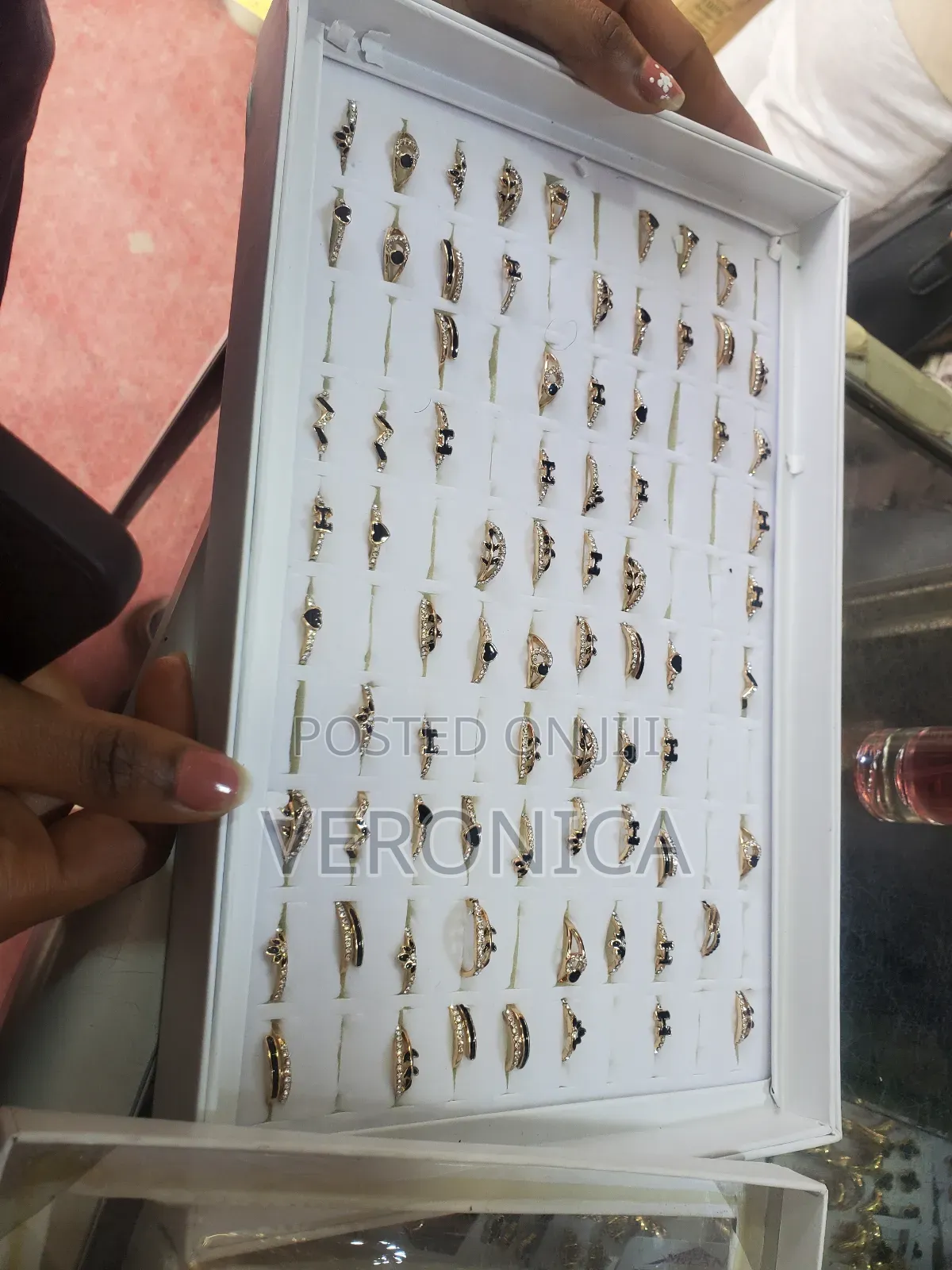 Rings Black and Gold