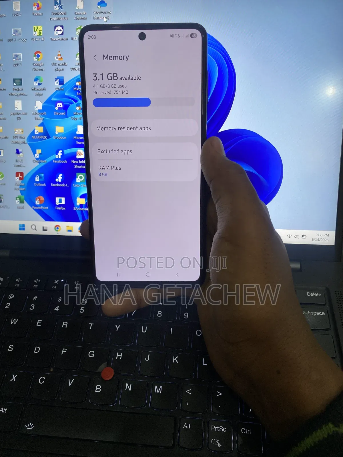 Samsung Galaxy F54 256 GB Blue