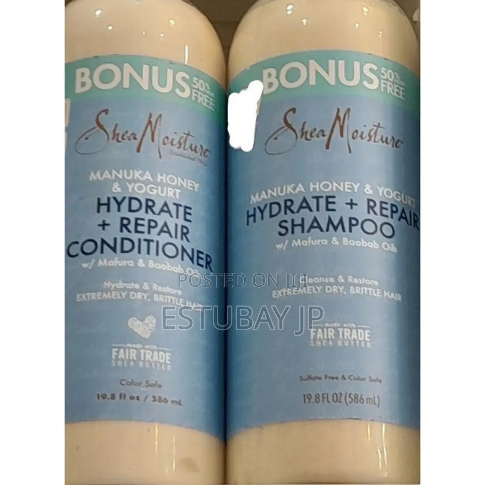 Bones Shea Moisturising Manuka Honey and Yogur Shampoo and Conditioner