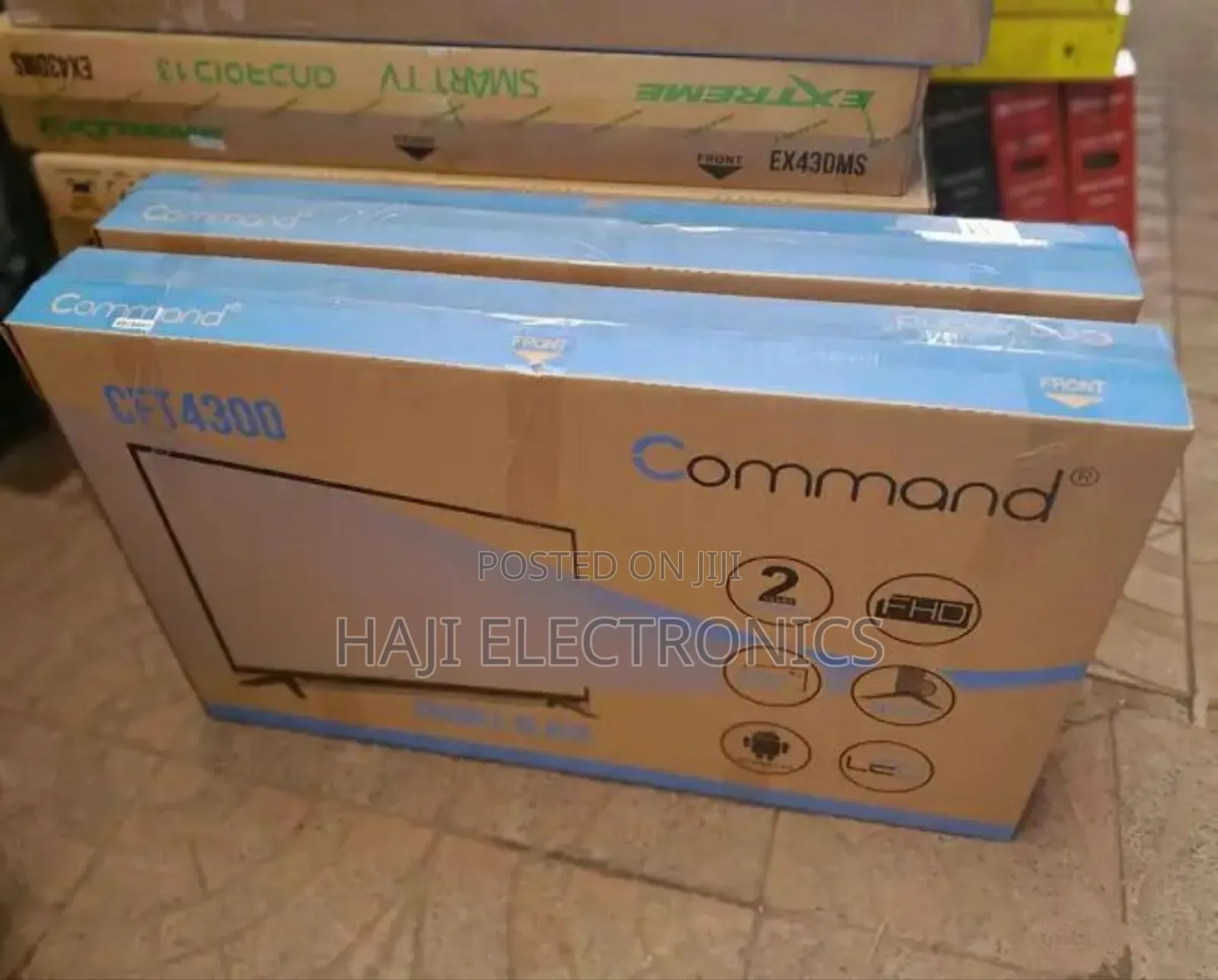 Command 43 Inche Tv