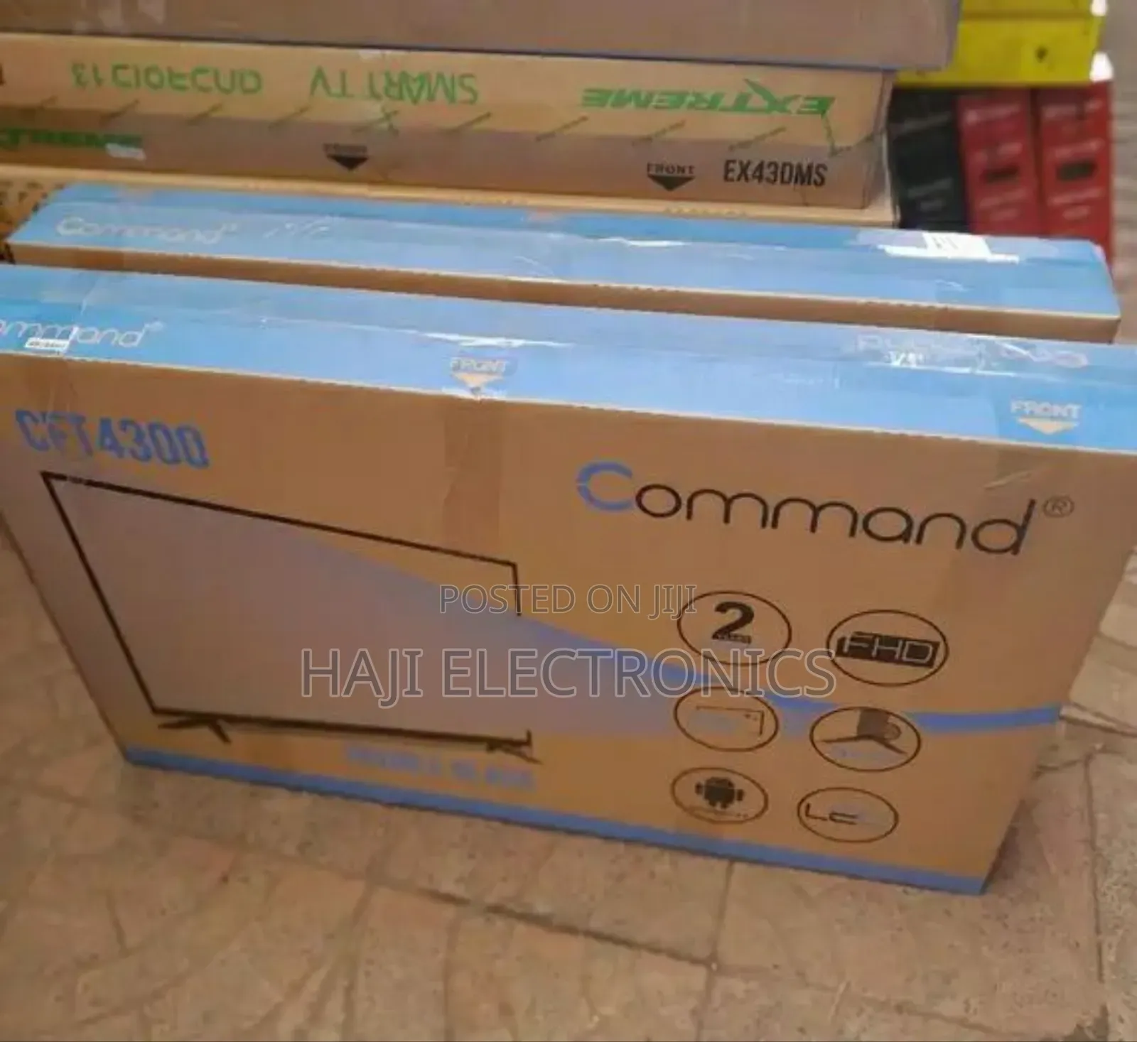 Command 43 Inche Tv