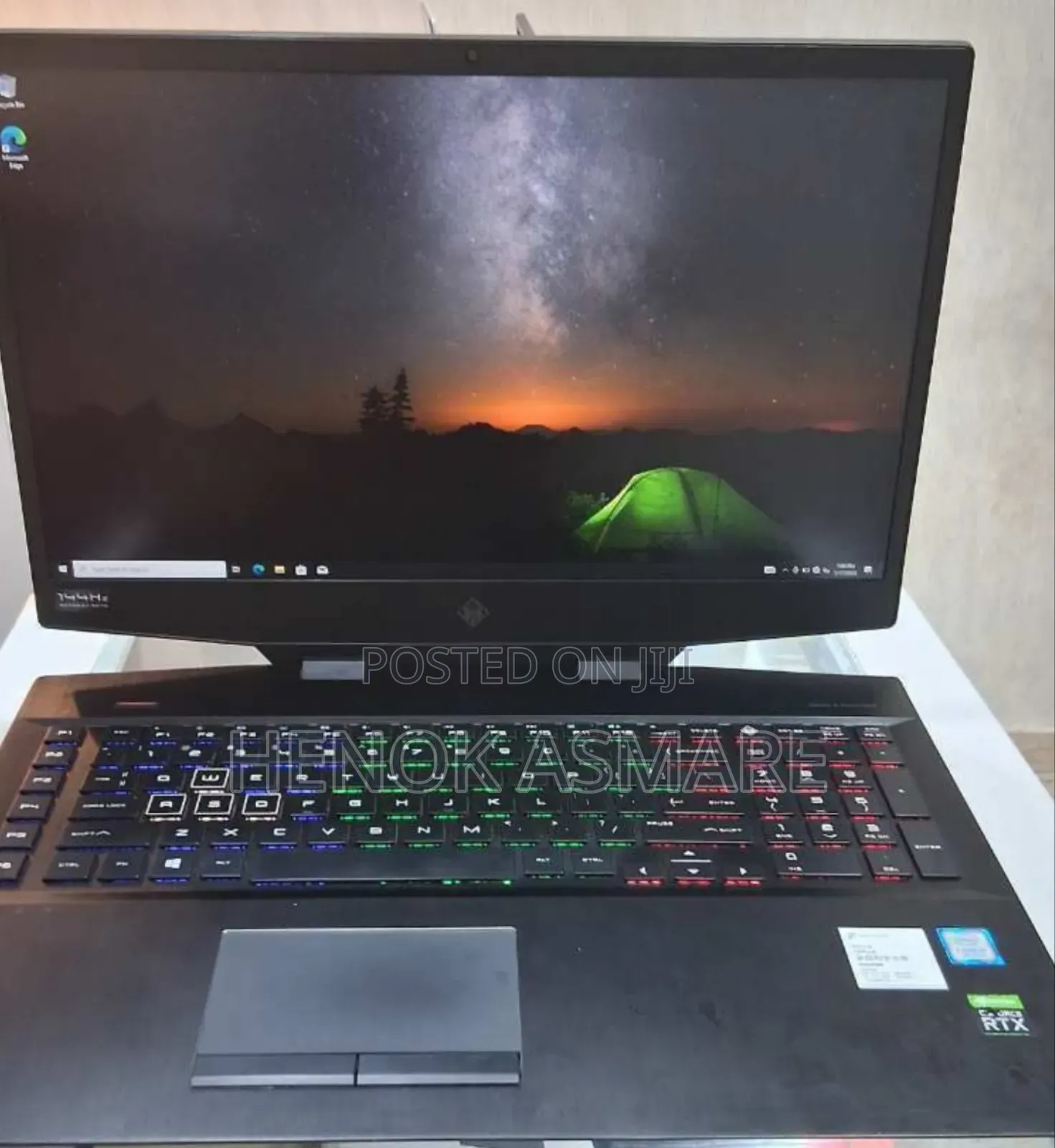New Laptop HP Omen 17 16GB Intel Core I7 SSD 1T