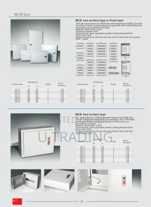Electrical Distribution Board