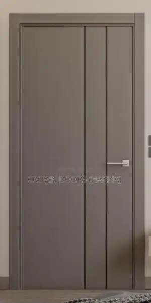 Photo - Engineered Wooden Doors Made of Lime Stone, Wooden Fiber Chem Comp.