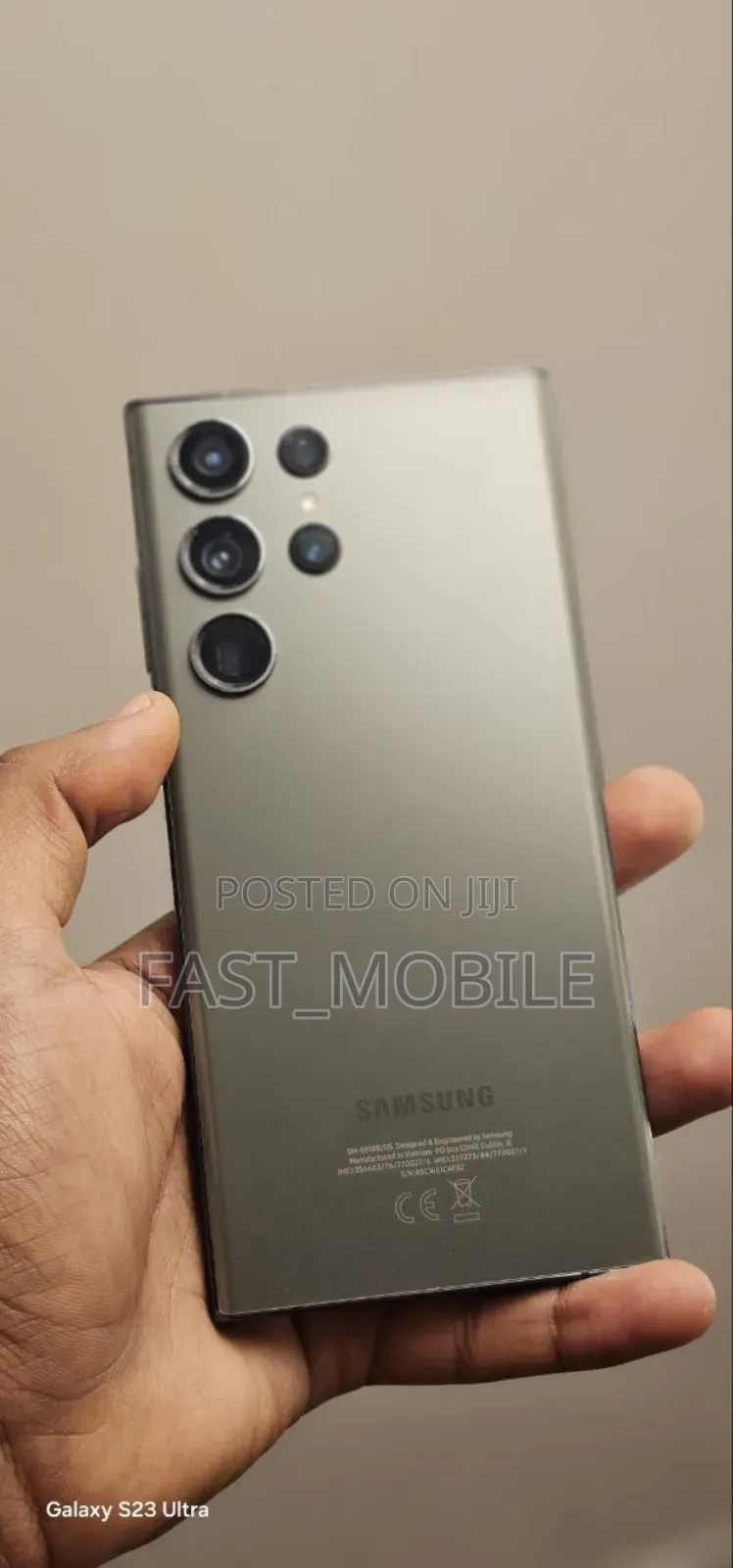 Samsung Galaxy S23 Ultra 256 GB Gray