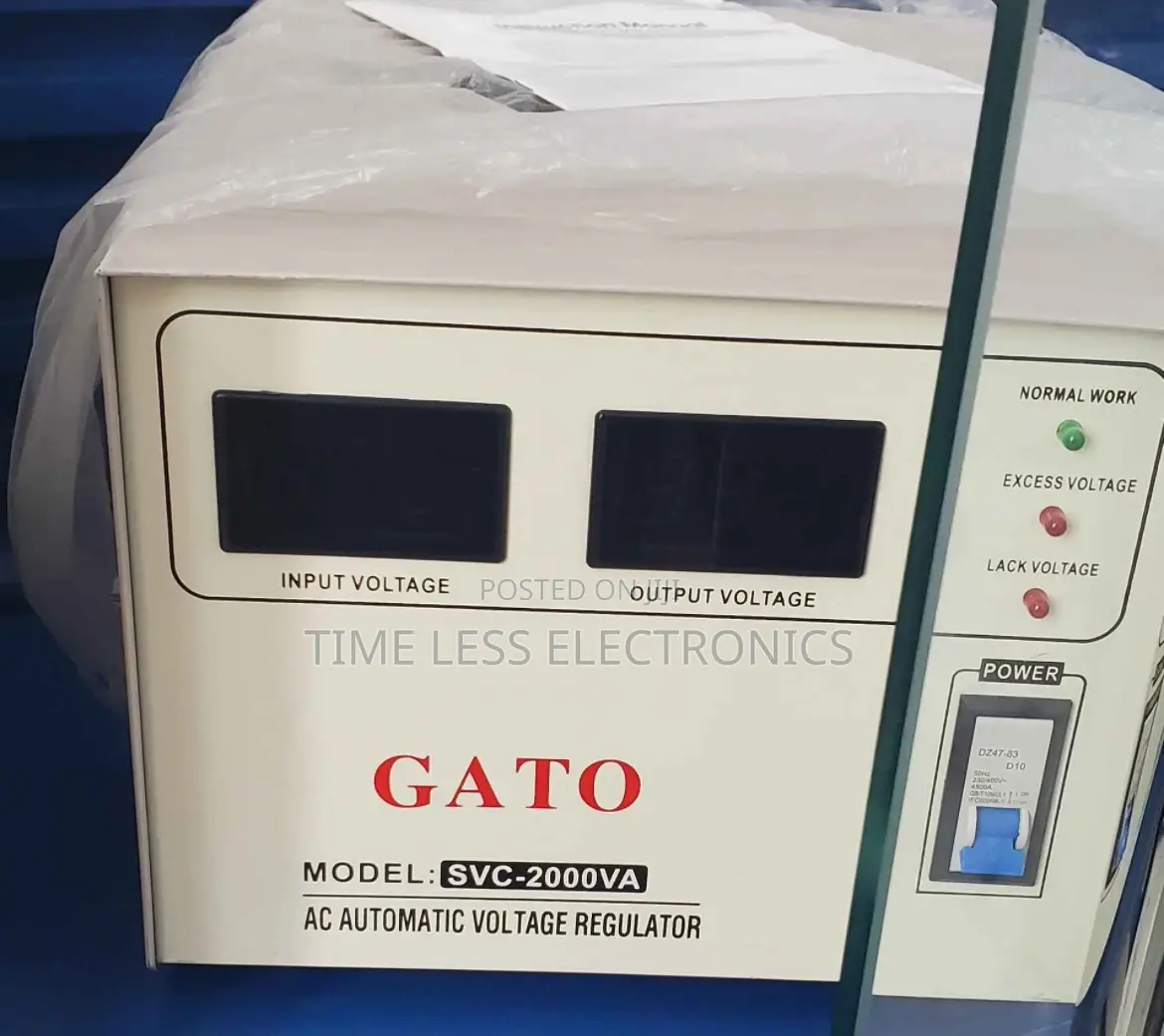 Automatic Voltage Regulator (Stabilizer) – Brand New