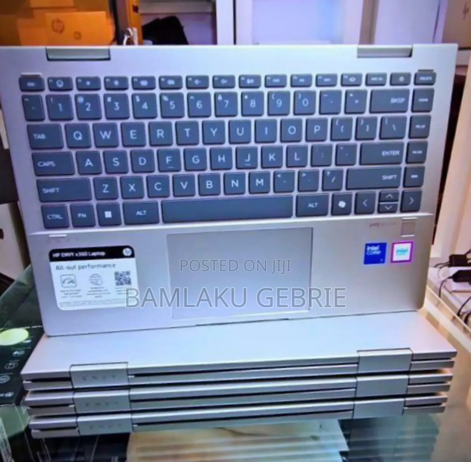 New Laptop HP Envy X360 16GB Intel Core I7 SSD 512GB