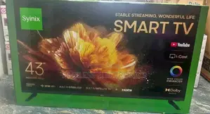 Syinix 43” Smart Tv – Brand New