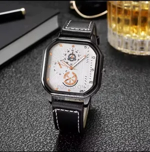 Alloy Squared Quartz Men's Watch [Preorder]