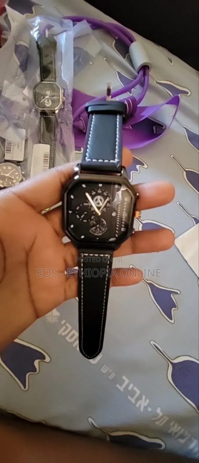 Alloy Squared Quartz Men's Watch [Preorder]