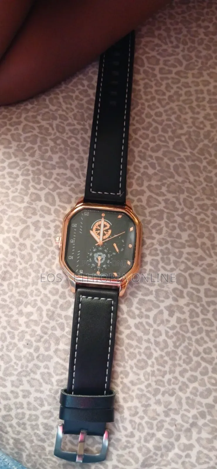 Alloy Squared Quartz Men's Watch [Preorder]