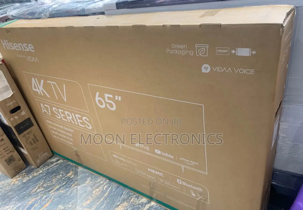 Stunning Hisense 65” Smart Tv – Cinematic Experience at Home!