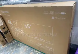 Stunning Hisense 65” Smart Tv – Cinematic Experience at Home!