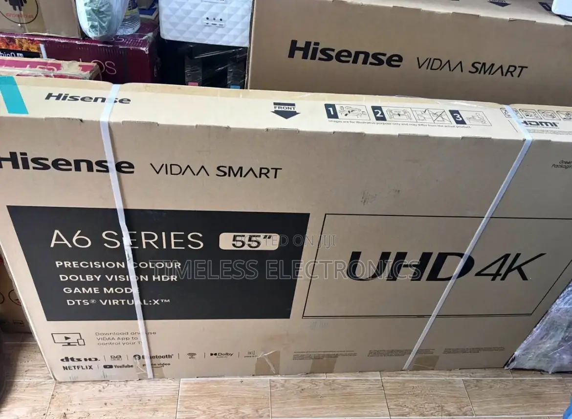 Hisense 55” Uhd A6 Series Smart Tv – Stunning Smart Features