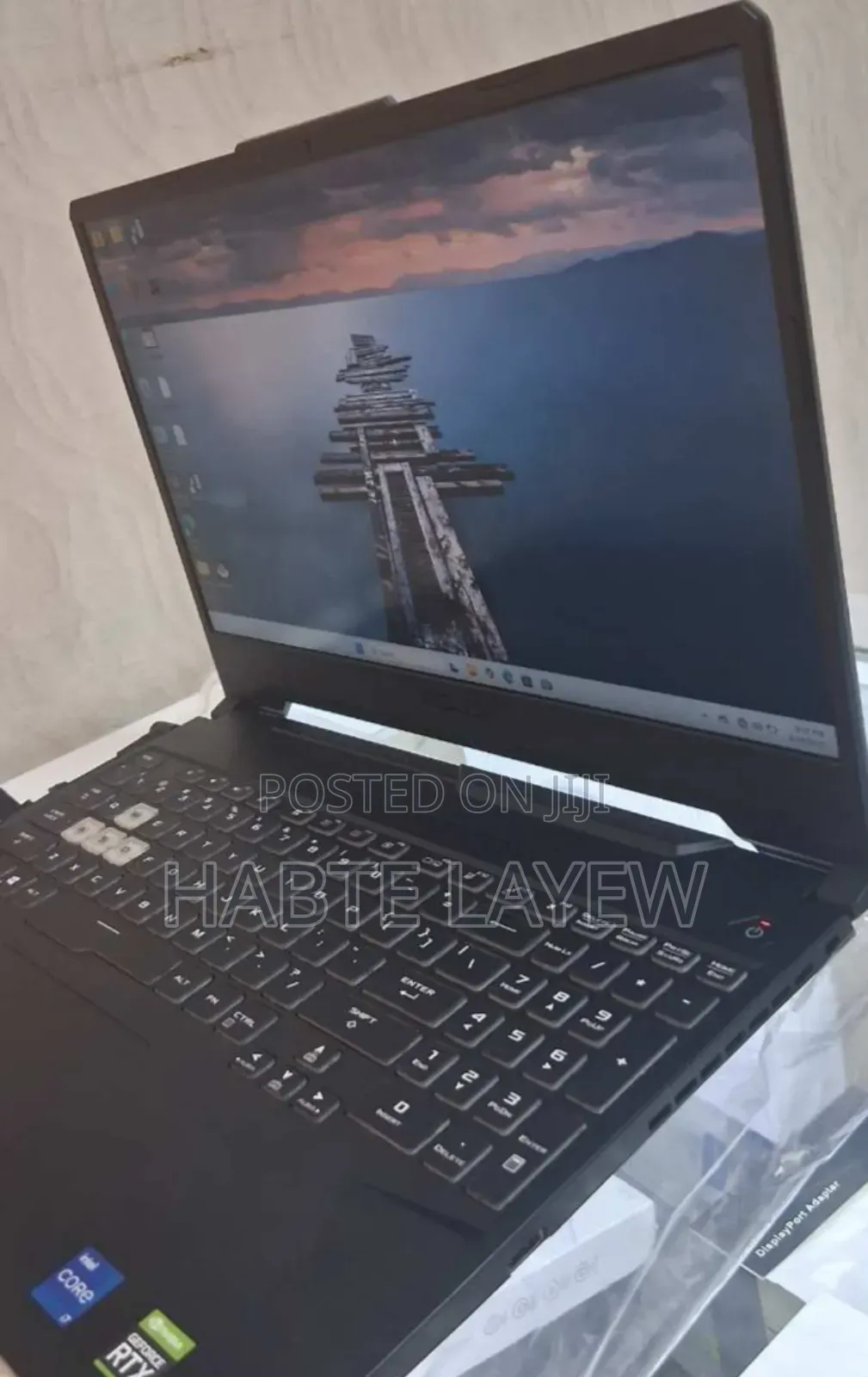 New Laptop Asus TUF Gaming A15 16GB Intel Core i7 SSD 512GB