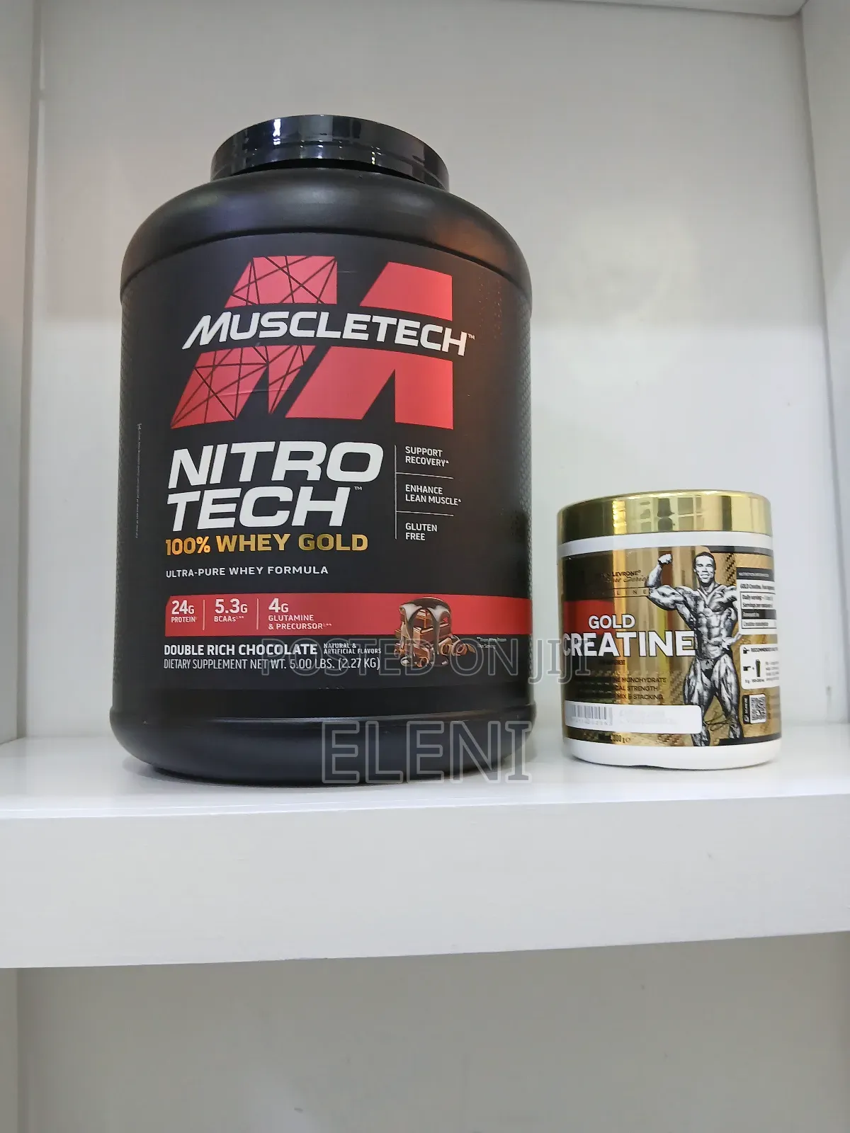 Nitro Tech Whey Protein and Gold Creatin