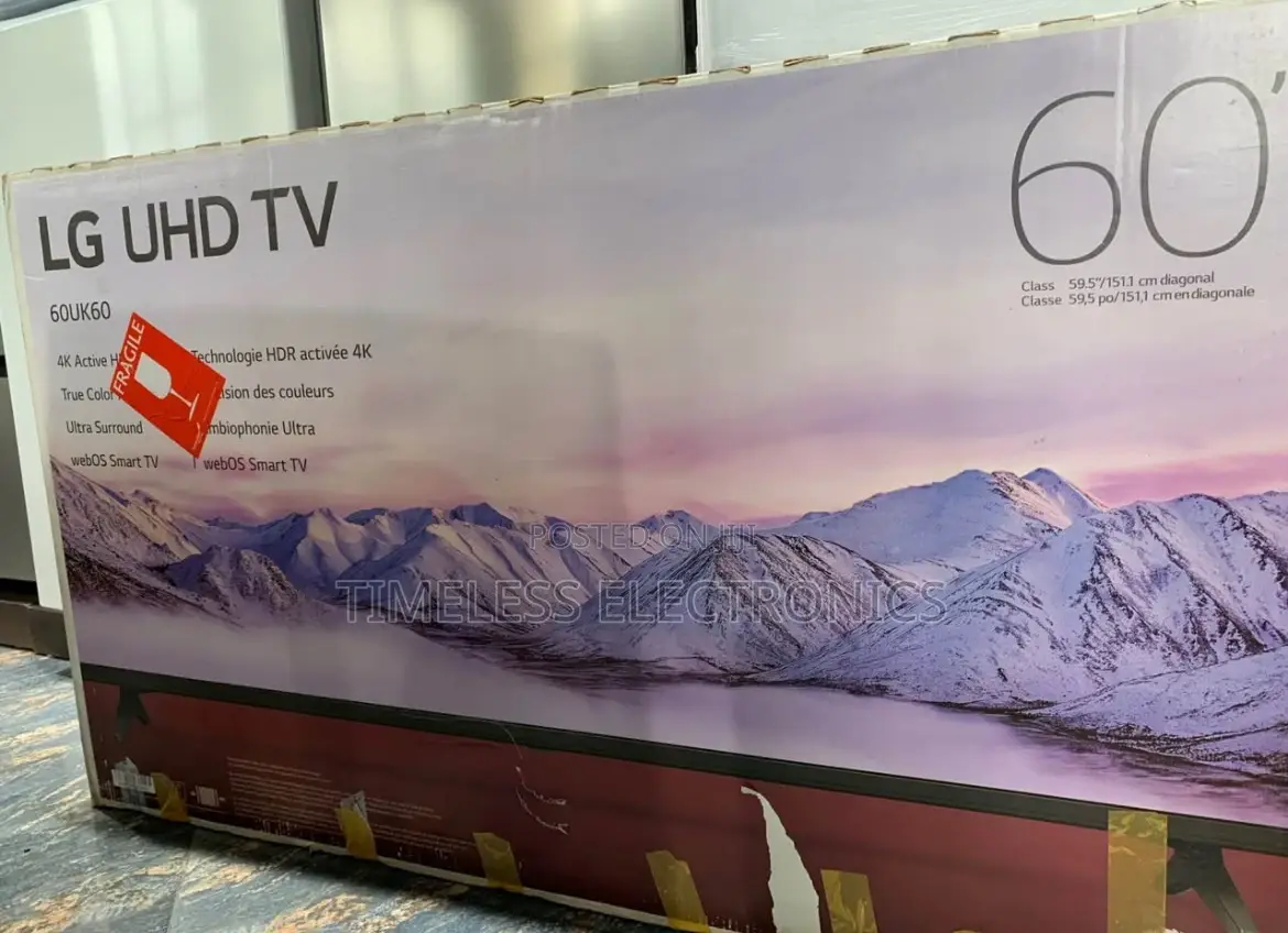 Lg 60” Uhd Smart Tv – Stunning Clarity Smart Features!