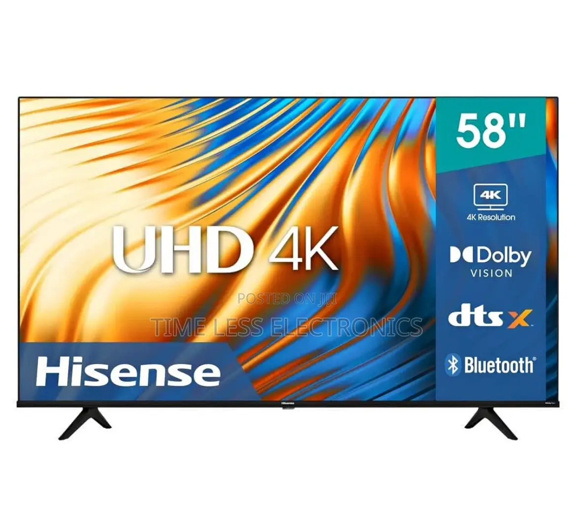 Hisense 58” A6 Uhd Smart Tv – Stunning Picture Smart Features!