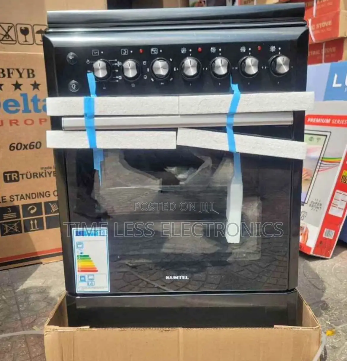 Kumtel 2 Gas + 2 Electric Oven – Versatile Efficient Cooking!