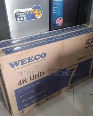 Weeco 55” Uhd Smart Tv – Crystal-Clear Entertainment!