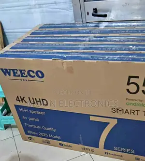 Photo - Weeco 55” Uhd Smart Tv – Crystal-Clear Entertainment!