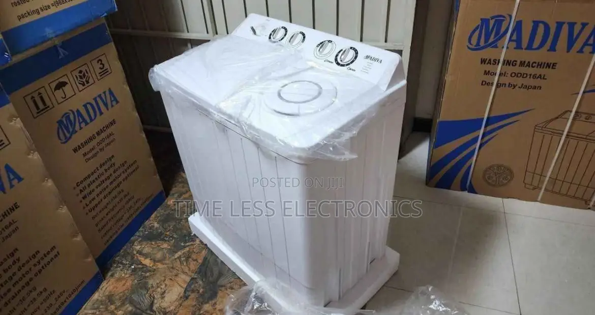 Madiva 16 Kg Washing Machine – Large Capacity Efficient Cleaning!