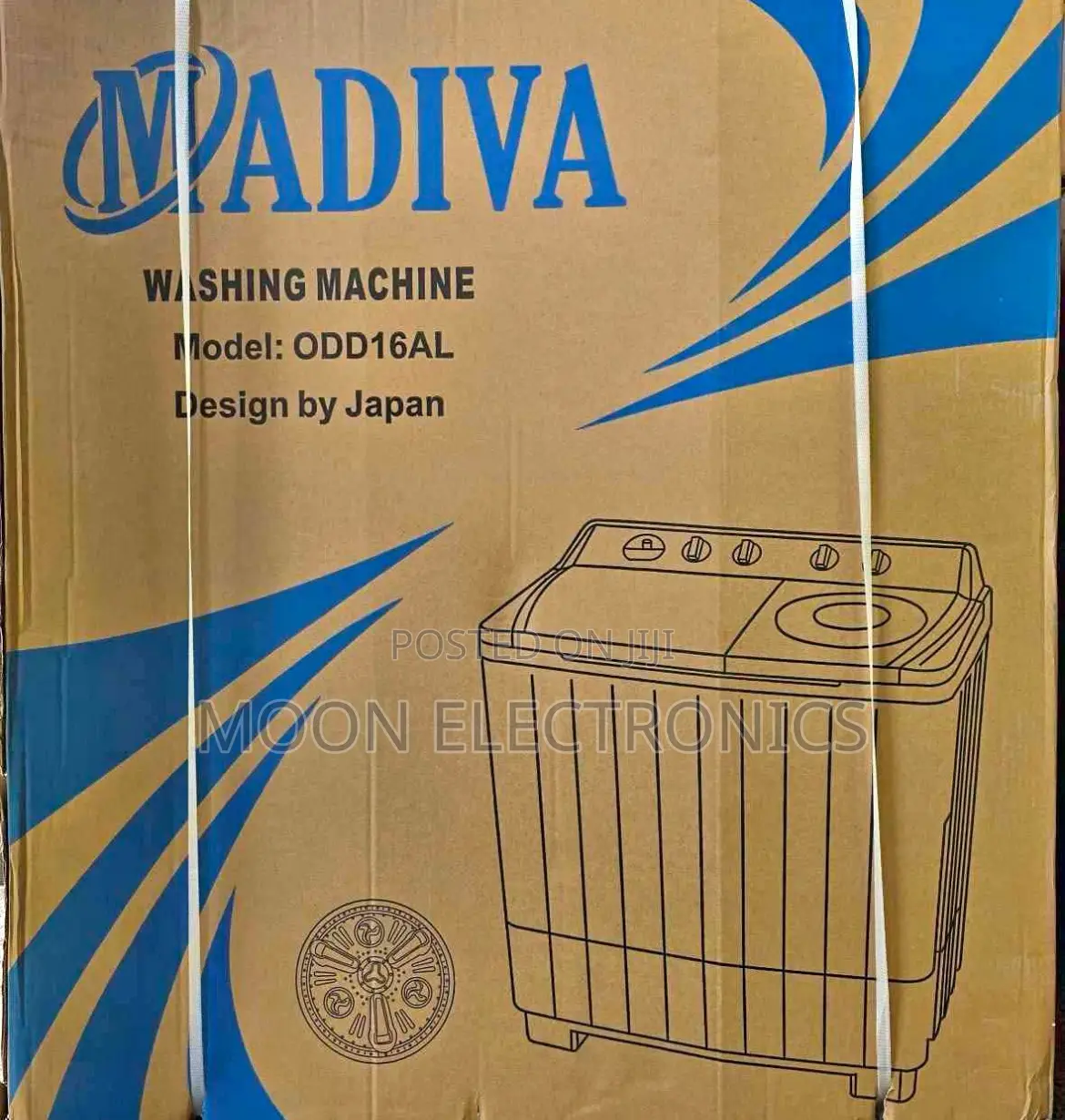 Madiva 16 Kg Washing Machine – Large Capacity Efficient Cleaning!