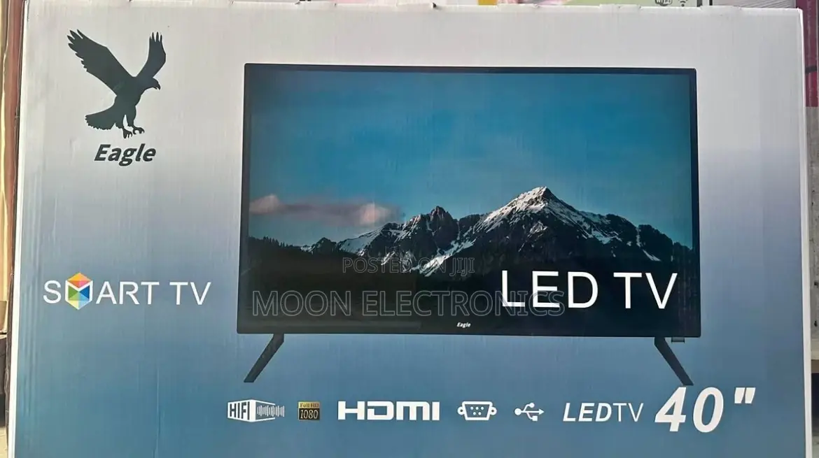 Eagle 40” Smart Tv – Sharp Picture Smart Features!