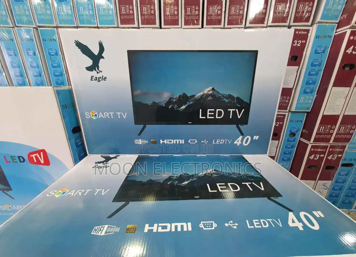 Eagle 40” Smart Tv – Sharp Picture Smart Features!