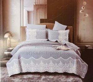 አልጋ ልብስ(Bed Spread) ጥራት ያላቸው የኮተን አልጋ ልብስ