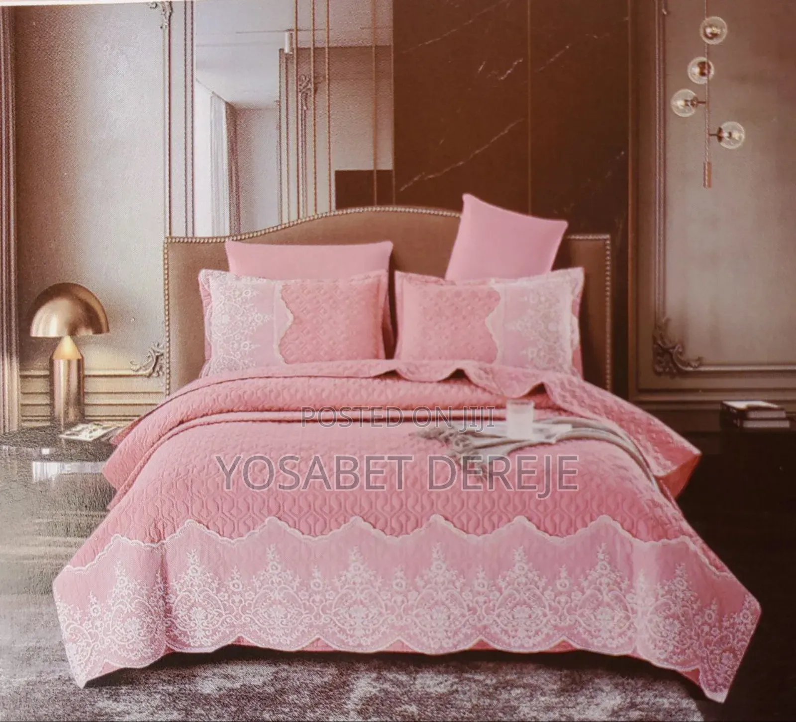 አልጋ ልብስ(Bed Spread) ጥራት ያላቸው የኮተን አልጋ ልብስ