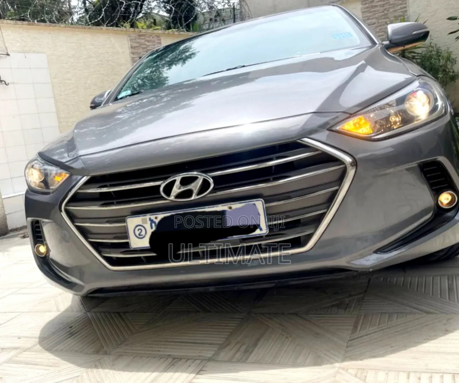 Hyundai Elantra 2017 Gray
