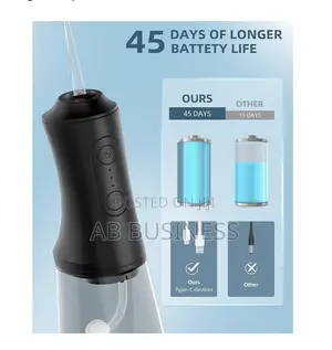 Water Dental Flosser Pick for Teeth, Ipx7 Waterproof Oral Irrigator