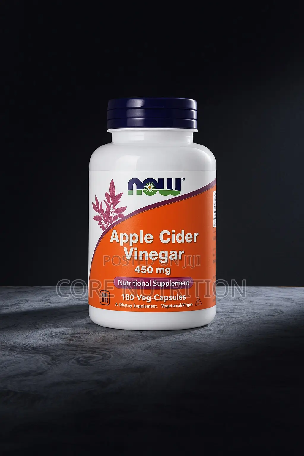 Apple Cider Vinegar 450 Mg , 180 Capsules