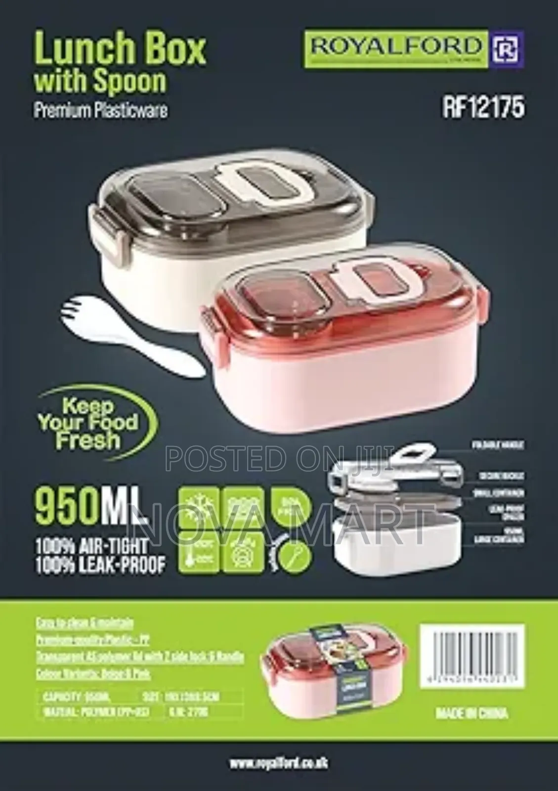 Lunch Box With Spoon