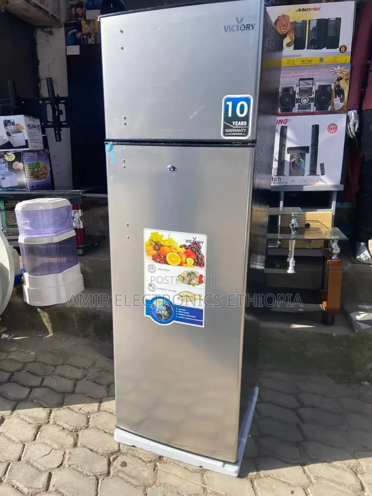 Victory 410l ፍሪጅ Refrigerator Ferij