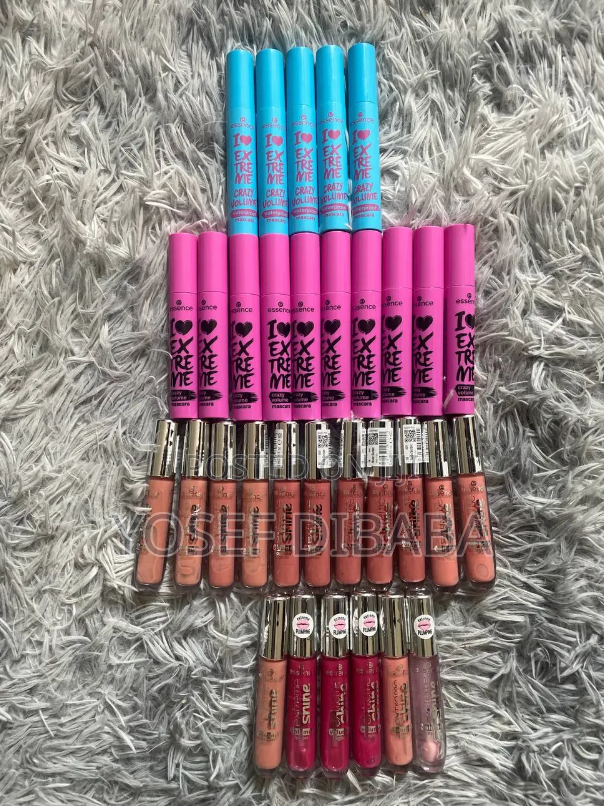 Essence Mascara and Lipgloss